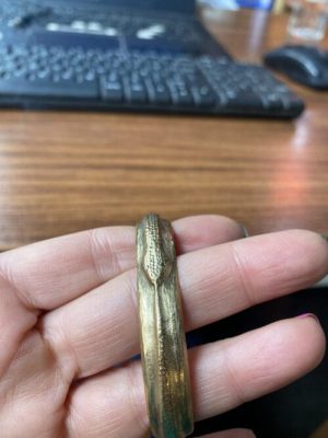 Ouroboros Pirinç Bileklik